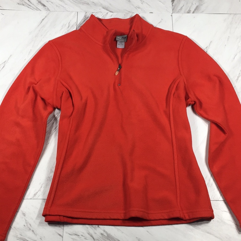 ⭐️ L CHAMPION ORANGE ATHLETIC SWEATER